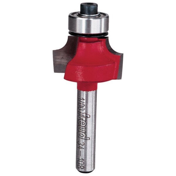Diablo Freud 7/8 in. D X 3/16 in. X 2-3/16 in. L Carbide Rounding Over Router Bit 34-108 - main
